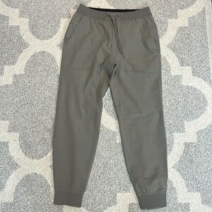 Lululemon Men’s Beige Navy Polyester M Joggers RN 106259